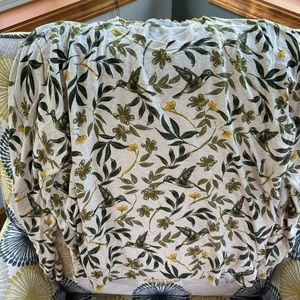 Daniel Rainn Hummingbird Floral Sweater